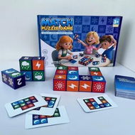 Detailed information about the product Match Puzzle Game Popular Board Games for Family Night, Matching Puzzle Game, Block Match Puzzles Building Cubes Educational Toys for Kids, Men Women