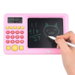 Math Games for Kids Ages 5 6 7 8, LCD Writing Tablet for Kids Educational Math Learning Games, Birthday Gifts for Boys Girls, Purple. Available at Crazy Sales for $17.95