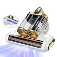 Detailed information about the product Mattress Vacuum Cleaner UV Sanitizing Cordless 13Kpa Suction Couch Bed HEPA Filter Ultrasonic Heating Double Cup 520ML Tech White