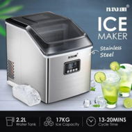 Detailed information about the product Maxkon 17 Kg Home Ice Maker Machine Stainless Steel Countertop Appliance-Silver