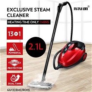 Detailed information about the product Maxkon 2.1L Steam Cleaner Mop 13-in-1 High Pressure Floor Window Carpet Steamer
