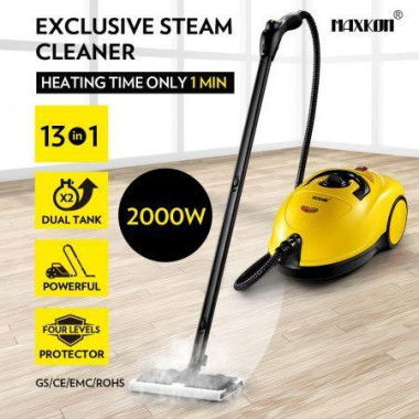 Maxkon 3.4L Commercial Home High-Pressure Steam Cleaner Mop Carpet Floor Window.