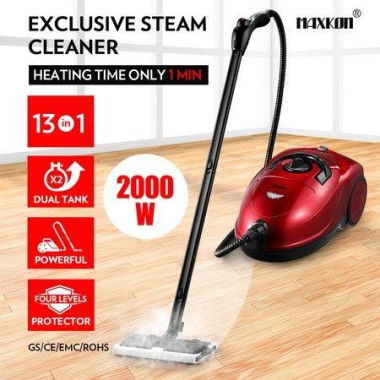 Maxkon 3.4L High-Pressure Steam Cleaner Steam Mop Machine.