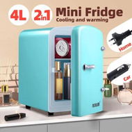 Detailed information about the product Maxkon Mini Fridge 4L 6 Can Portable Cooler Warmer Personal Countertop Car Refrigerator 12V Home Office Bar Drink Food Skincare Cosmetics Medication