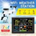 Maxkon Solar Powered Weather Forecast Station WIFI Wireless Rain Gauge Temperature. Available at Crazy Sales for $149.96