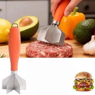 Detailed information about the product Meat Chopper Meat Shredder for Ground Beef Heat Resistant Meat Masher for Hamburger Meat Non-stick Mix Chopper Potato Masher Tool