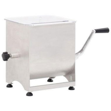 Meat Mixer with Gear Box Silver Stainless Steel