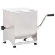 Detailed information about the product Meat Mixer with Gear Box Silver Stainless Steel