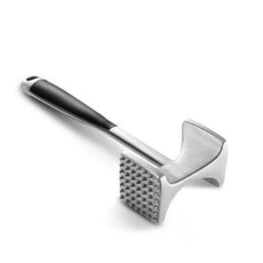 Meat Tenderizer Hammer with Comfortable-Grip Handle,Dual-side Mallet for Kitchen,Heavy Duty Pounder For Tenderizing Steak,Beef and Fish