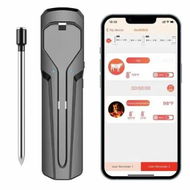 Detailed information about the product Meat Thermometer, Meat Thermometer, 240ft Range for BBQ Oven Grill Smoker and Rotisserie