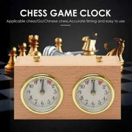 Detailed information about the product Mechanical Chess Clock Analog International Checkers Garde Timer Battery Free Game Count Up Down Accessory