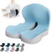 Memory Foam Integrated Seat Cushions, Back and Seat Cushion, Ergonomic Pad Pillow for Lower Back Tailbone Protection Lumbar Support (Blue). Available at Crazy Sales for $39.95