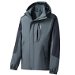 Men Block Hooded Outdoor Single Layer Sport Windbreaker Jacket Color Grey Size 2XL. Available at Crazy Sales for $39.99