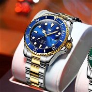 Detailed information about the product Men's Automatic Watch Large Face Self Winding Stainless Steel Watch Luminous Men Mechanical Watch Waterproof Male Christmas Father Boyfriend husband Gifts