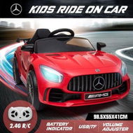 Detailed information about the product Mercedes-Benz Licensed Children Kids Electric Cars Ride on Toy 2.4G R/C Remote Control Age 3+ Red