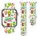 Merry Christmas Bands Compatible with Apple Watch Band 42mm 44mm 45mm,Silicone Strap Wristbands. Available at Crazy Sales for $9.99