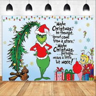 Detailed information about the product Merry Christmas Banner 200x150CM Holiday Party Decorations for Kids Home, Christmas Backdrop and Decor