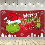 Detailed information about the product Merry Christmas Banner 200x150CM Holiday Party Decorations for Kids Home, Christmas Backdrop and Decor