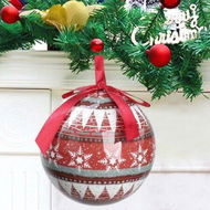 Detailed information about the product Merry Christmas, Holiday Ball Ornament Tree Ornament, One 2.8 Inch Multi-style Holiday Light Bulb Ornament Holiday Tree Ornament