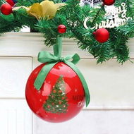 Detailed information about the product Merry Christmas, Holiday Ball Ornament Tree Ornament, One 2.8 Inch Multi-style Holiday Light Bulb Ornament Holiday Tree Ornament