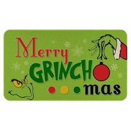 Detailed information about the product Merry Christmas Welcome Doormat,Funny Green Face Hand Decoration Non-Skid Floor Mat Christmas Kitchen Door Mat 50*80CM