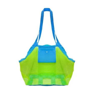 Mesh Beach Toys Bag Extra Large Beach Bags and Totes Sand Tote Bag Storage Bags Children Toys Beach Toy