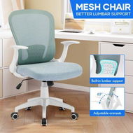 Detailed information about the product Mesh Office Chair Mid Back Gaming Armchair Work Study Desk Computer Seat Ergonomic Home Executive Task Swivel Tilt Lumbar Support Armrest