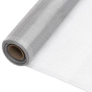 Detailed information about the product Mesh Screen Aluminium 100x2000 cm Silver