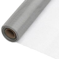 Detailed information about the product Mesh Screen Stainless Steel 112x500 cm Silver