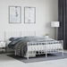 Metal Bed Frame with Headboard and FootboardÂ White 150x200 cm. Available at Crazy Sales for $129.95