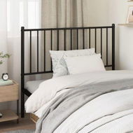 Detailed information about the product Metal Headboard Black 107 Cm