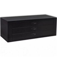 Detailed information about the product Metal Tool Chest 3 Drawers Black