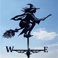 Detailed information about the product Metal Witch Weathervane, Stainless Steel Weathervane with Roof Mount, Garden Decoration for Outdoor Farmhouse Patio Garden Gazebo