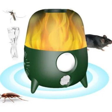 Mice Repellent Indoor Ultrasonic Pest Repeller Mouse Deterrent Rat Control Bat Removal for House