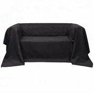 Detailed information about the product Micro-suede Couch Slipcover Anthracite 210 x 280 cm