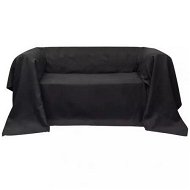 Detailed information about the product Micro-suede Couch Slipcover Anthracite 270 x 350 cm