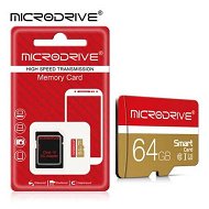 Detailed information about the product MicroDRIVE SD 64GB U3 Micro SD Card SD/TF Flash Card Memory Card dash cams and surveillance camera CCTV with card adapter