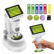 Detailed information about the product Microscope for Kids Science Kits Microscope Up to 1000X Zoom with Pocket Handheld Design 3.5'' HD Foldable Screen Educational Toys for Kids Ages 8-13