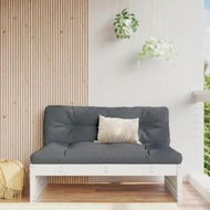 Detailed information about the product Middle Sofa White 120x80 cm Solid Wood Pine