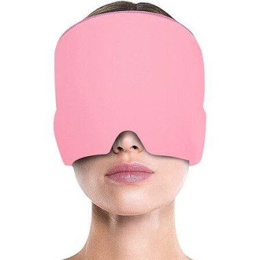 Migraine Relief Cap-Ice Hats For Migraines Headache Relief Cap For Tension Puffy Eyes Pink