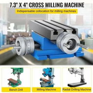 Detailed information about the product Milling Machine Cross Slide Worktable 4''x7.3'' 2 Axis Compound Precision