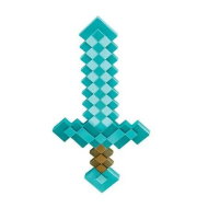 Detailed information about the product Minecraft Sword Costume Accessory Pixel Foam Toy Weapon For Fancy Dress Cosplay