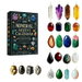 Mineral Advent Calendar 24 Piece 2D Acrylic Gemstone Ornaments Christmas Countdown Tree Hanging Decorations. Available at Crazy Sales for $14.99