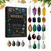 Mineral Christmas Countdown with 24 Day 2D Acrylic Ornaments Seasonal Pendant Keepsake Festive Decoration for Xmas Tree Party Decor. Available at Crazy Sales for $19.95
