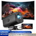 Mini 4K Portable Projector,180 Adjustable,Wi-Fi,USB Power Mode For Indoor Outdoor Movie,Game,Camping,Office Use Color Black. Available at Crazy Sales for $44.99