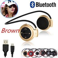 Detailed information about the product Mini 503 Sport Wireless Bluetooth Stereo Headset Headphone For Samsung IPhone LG - Brown
