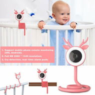 Detailed information about the product Mini Baby Monitor Camera Smart HD Camera 4MP IP Camera Indoor WiFi Surveillance Automatic Tracking CCTV Security