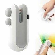 Detailed information about the product Mini Bag Sealer,2026 Upgraded Portable Bag Resealer Handheld,Mini Bag Sealer with Cutter and Magnet,Vacuum Snack Bag Sealing Machine (White)