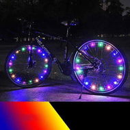 Detailed information about the product Mini Bicycle LED Neon Tail Light MTB Wheel Craft Stickers Wheel Spoke Lamp Cycling Warning Light 1PACK