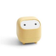 Detailed information about the product Mini Desktop Trash Can Office Plastic Garbage Can For Bathroom Vanity Desktop Office Coffee Table (yellow).